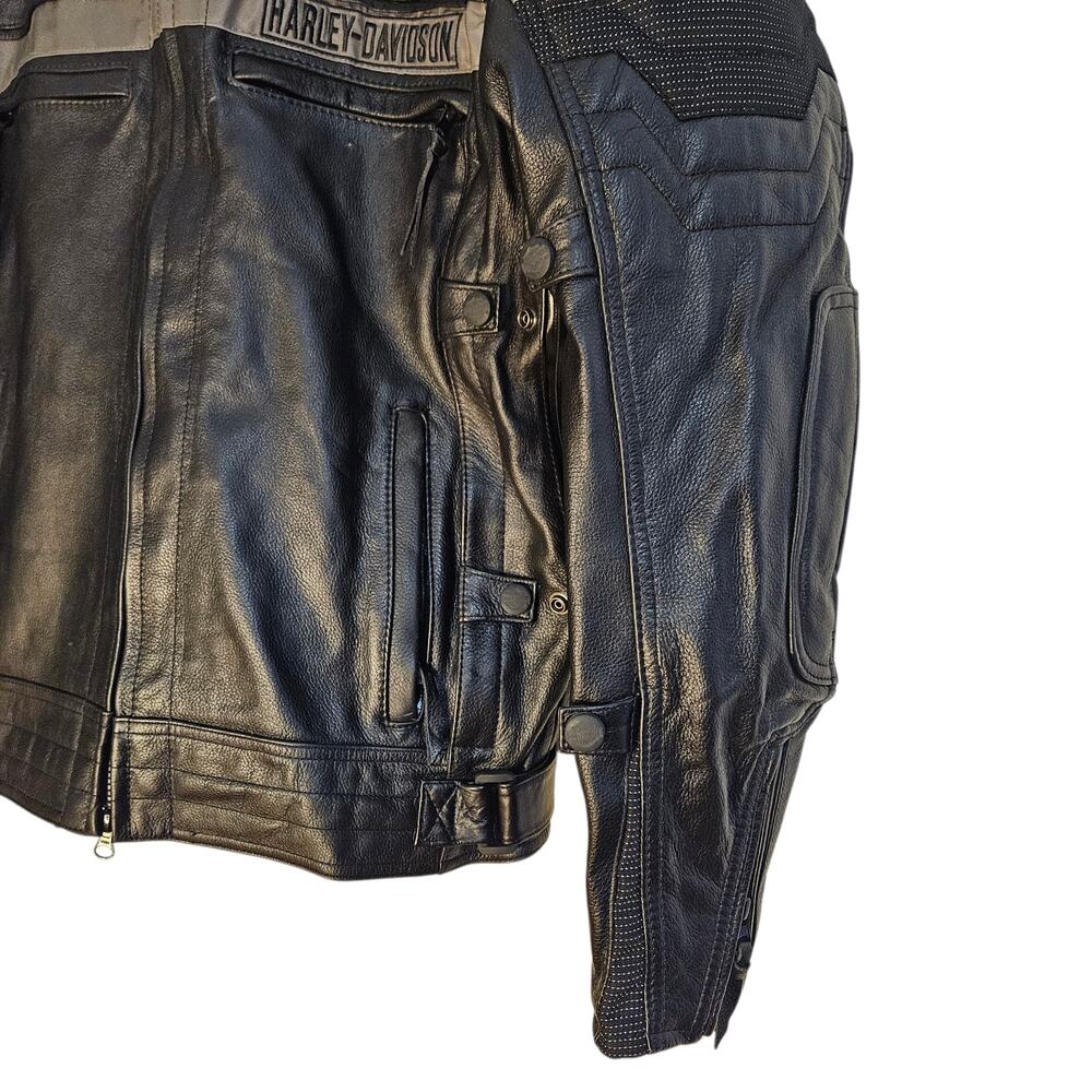 Harley Davidson Triple Vent Evolution Leather Rid… - image 3